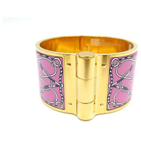 hermes charnière bracelets pink|hermes charniere wristband.